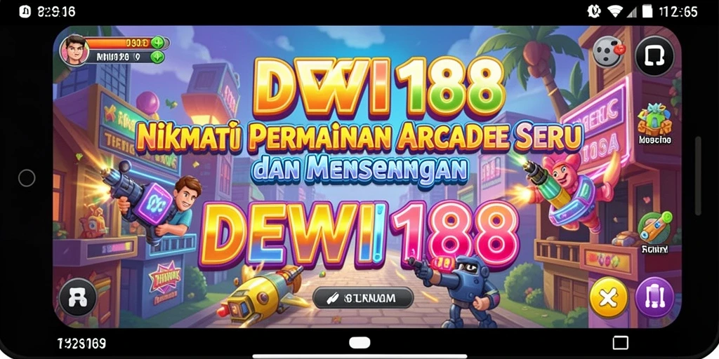 Screenshot DEWI188 menampilkan aksi gameplay arcade yang seru.