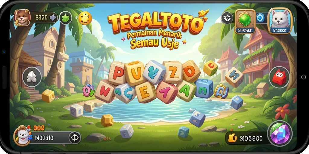 Tampilan menarik dari gameplay TEGALTOTO yang menantang.