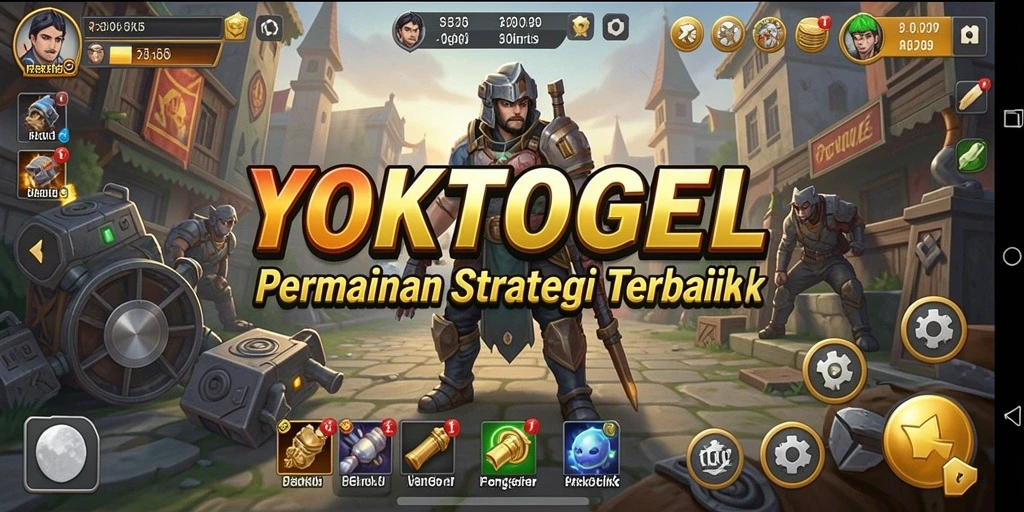 Tampilan gameplay YOKTOGEL yang mendebarkan dan strategis.